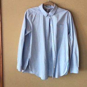 Chambray button down shirt